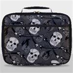 Skull Skeleton Pattern Texture Full Print Lunch Bag