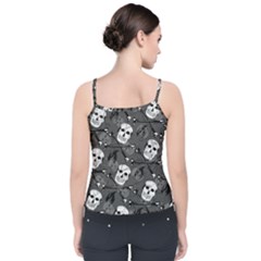 Velvet Spaghetti Strap Top 