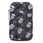 Skull Skeleton Pattern Texture Waist Pouch (Small)