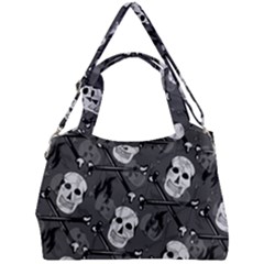 Double Compartment Shoulder Bag 
