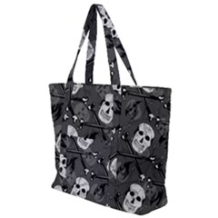 Zip Up Canvas Bag 