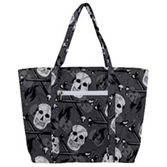 Zip Up Canvas Bag 