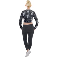Long Sleeve Cropped Velvet Jacket 