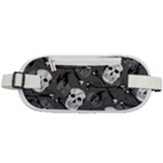 Skull Skeleton Pattern Texture Rounded Waist Pouch