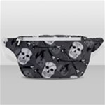 Skull Skeleton Pattern Texture Waist Bag 