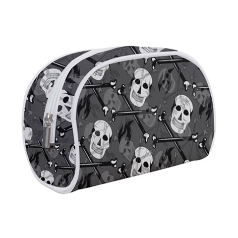 Skull Skeleton Pattern Texture Make Up Case (Small) from ArtsNow.com