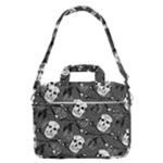 Skull Skeleton Pattern Texture MacBook Pro 16  Shoulder Laptop Bag