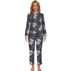 Womens  Long Sleeve Lightweight Pajamas Set 