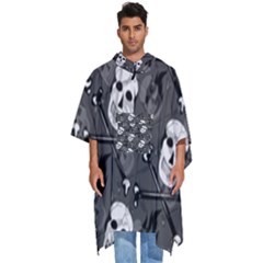 Men s Hooded Rain Ponchos 