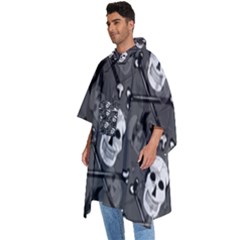 Men s Hooded Rain Ponchos 