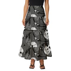 Tiered Ruffle Maxi Skirt 