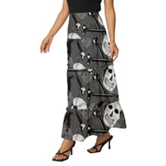 Tiered Ruffle Maxi Skirt 