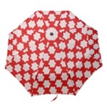 Christmas Snowflakes Background Pattern Folding Umbrellas