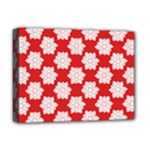 Christmas Snowflakes Background Pattern Deluxe Canvas 16  x 12  (Stretched) 
