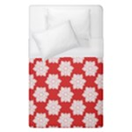 Christmas Snowflakes Background Pattern Duvet Cover (Single Size)