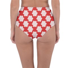 Reversible High-Waist Bikini Bottoms 
