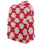 Christmas Snowflakes Background Pattern Classic Backpack