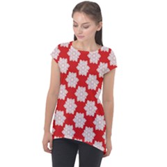 Cap Sleeve High Low Top 