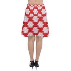 Chiffon Wrap Front Skirt 