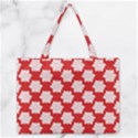 Zipper Medium Tote Bag Front