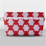 Christmas Snowflakes Background Pattern Handbag Organizer
