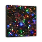 Christmas Lights Mini Canvas 6  x 6  (Stretched)