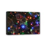 Christmas Lights Mini Canvas 6  x 4  (Stretched)