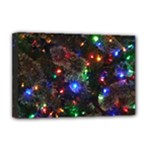 Christmas Lights Deluxe Canvas 18  x 12  (Stretched)