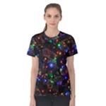 Christmas Lights Women s Cotton T-Shirt