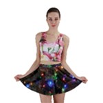 Christmas Lights Mini Skirt