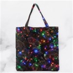 Christmas Lights Grocery Tote Bag