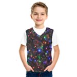 Christmas Lights Kids  Basketball Tank Top