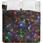Christmas Lights Duvet Cover Double Side (King Size)