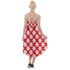 High-Low Halter Chiffon Dress  