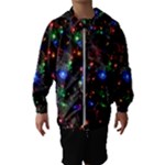 Christmas Lights Kids  Hooded Windbreaker