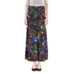 Christmas Lights Full Length Maxi Skirt