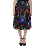 Christmas Lights Classic Midi Skirt