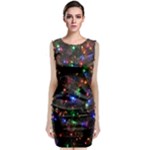 Christmas Lights Classic Sleeveless Midi Dress