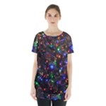 Christmas Lights Skirt Hem Sports Top