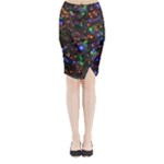 Christmas Lights Midi Wrap Pencil Skirt