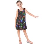 Christmas Lights Kids  Sleeveless Dress