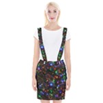 Christmas Lights Braces Suspender Skirt