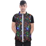 Christmas Lights Men s Puffer Vest