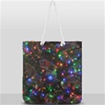 Christmas Lights Full Print Rope Handle Tote (Large)
