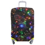 Christmas Lights Luggage Cover (Medium)
