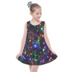Christmas Lights Kids  Summer Dress