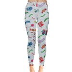 New Year Christmas Winter Pattern Everyday Leggings 