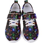 Christmas Lights Women s Velcro Strap Shoes