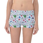 New Year Christmas Winter Pattern Boyleg Bikini Bottoms