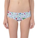 New Year Christmas Winter Pattern Classic Bikini Bottoms